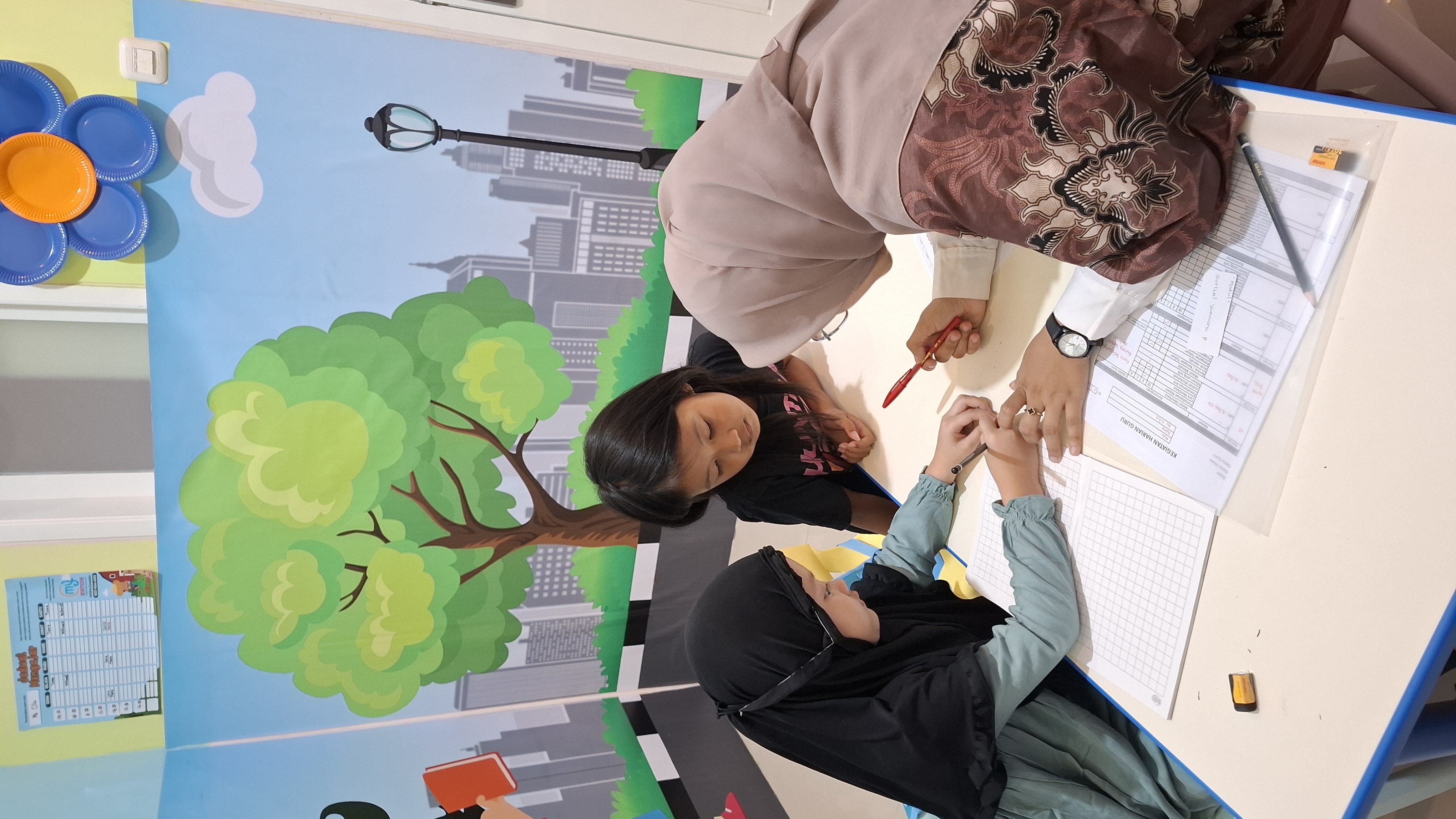 Les membaca anak Tasikmalaya